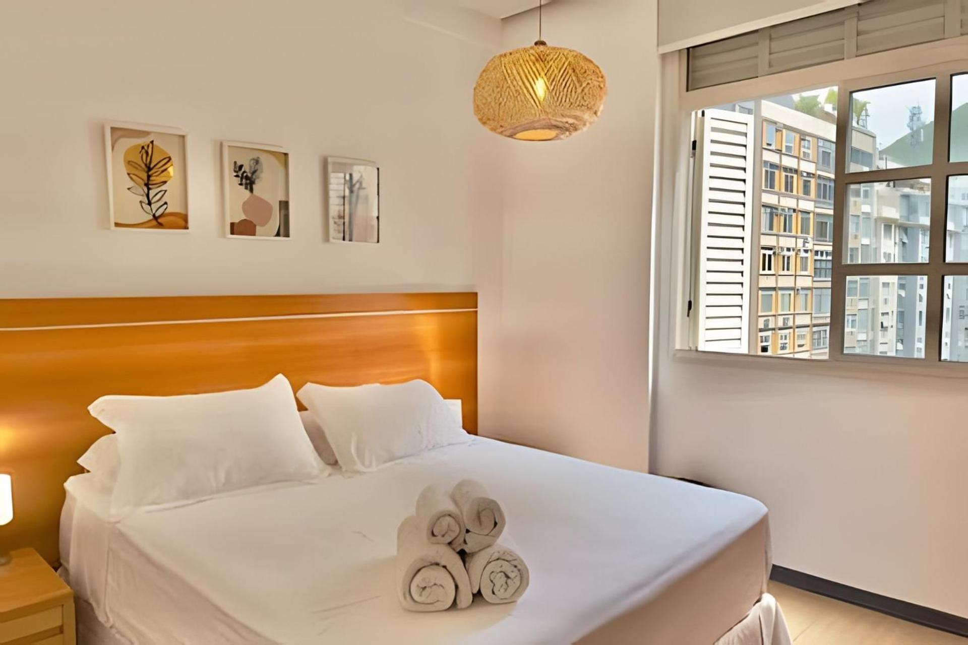 Hr.165 - Com Uma Alugar Em Copacabana, Com Piscina Vista Mar No Terraco Apartamento Río de Janeiro