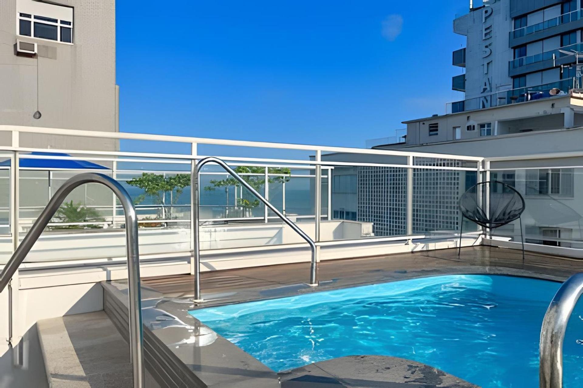 Hr.165 - Com Uma Alugar Em Copacabana, Com Piscina Vista Mar No Terraco * Río de Janeiro